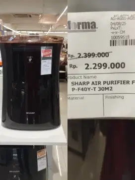 SHARP AIR PURIFIER F