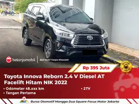 [ WARRANTY ] Toyota Innova Reborn 2.4 V Diesel 2TV AT Hitam 2022/2023