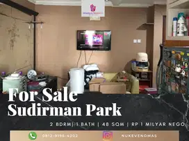 Dijual Apartement Sudirman Park 2 BR Furnished View Bagus