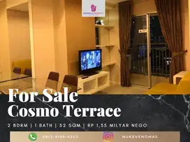 Dijual Apartemen Cosmo Terrace 2BR Full Furnished View Grand Indonesia