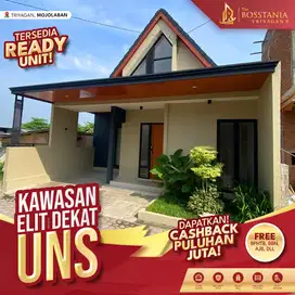 Perumahan Lengkap dengan Taman Mewah dan Club House Area Kampus Uns