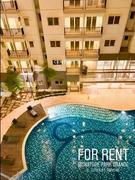 DIJUAL  DISEWAKAN Apartemen  Signature Park Grande Loka