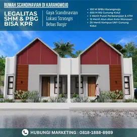 Rumah Murah 200 Juta-an Jogja Dekat RSI Gunungkidul 10 Mnit UNY Semanu