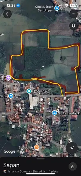 Dijual cepat murah dan nego sampai jadi, lahan luas Sapan Tegalluar