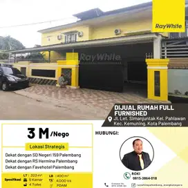 Dijual Rumah Full Furnished di Jl Letjen Simanjuntak Kel Pahlawan Kota
