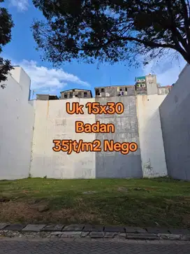 Jual kavling cluster favorite di PIK luas 450m Jalan lebar