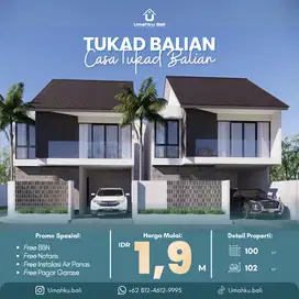 dijual rumah di tukad balian