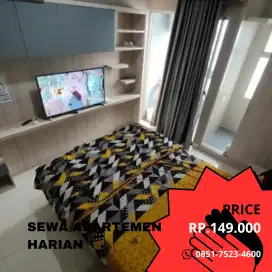 Sewa apartemen harian sky house BSD Tangerang selatan