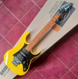 Gitar Ibnz RG350 Yellow custom Baru