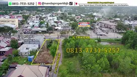 tanah 14x50m HOOK di Jl.trikora dekat spbu sidomulyo