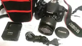 Kamera DSLR Canon 650d mantap fisik mulus