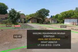 DIjual Tanah Kavling Siap Bangun Jakal km 10 dkt UGM/UII