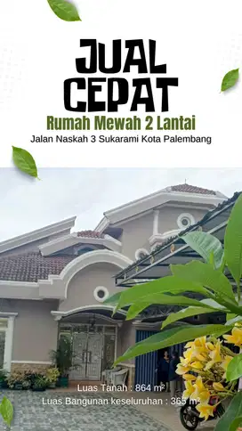Jual rumah murah palembang