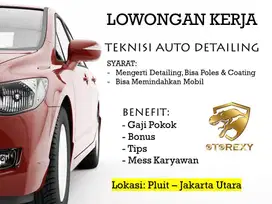 Lowongan TEKNISI AUTODETAILING
