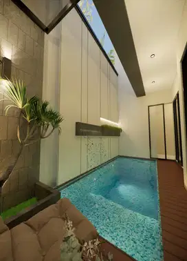 Bonus Kolam Renang, Rumah Villa Monjali Dekat UGM Al Azhar Palagan