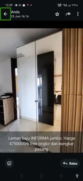lemari baju jumbo