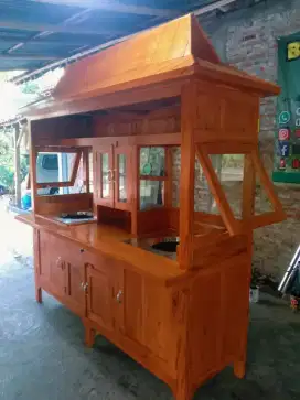 Gerobak Mieayam Bakso joglo free ongkir COD