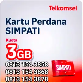 Simpati nomer cantik