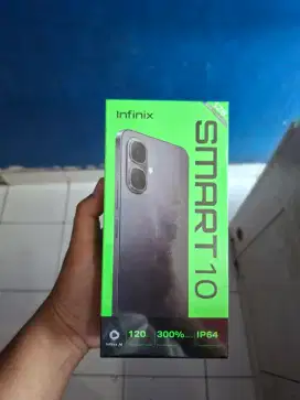 Infinix Smart 10 4/128 New garansi resmi carlcare 1 tahun