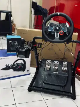 Paket Steering Wheel Logitech G29 + Shifter dan Stand