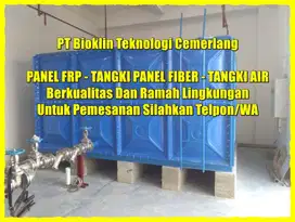 Tangki Air Fiberglass - Roof Tank -  Tangki Air Kotak - Toren Air - Ta