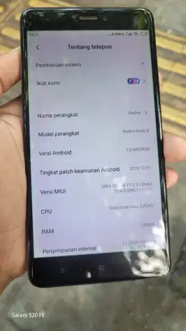 Xiaomi redmi note 4