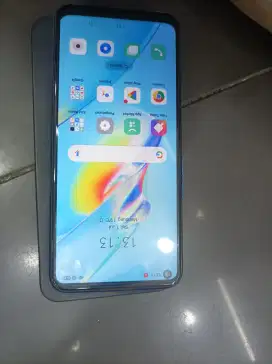 Oppo a54 biru 6/128gb hp+casan aja asli bukan repubish