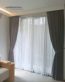 Pemesanan Tirai Gorden Jendela Gordyn Mewah Hordeng Terbaru Murah