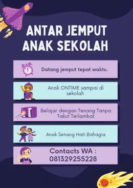Antar jemput karyawan anak sekolah