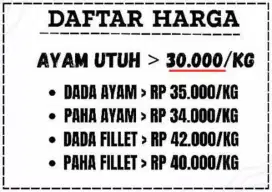 ayam potong murah
