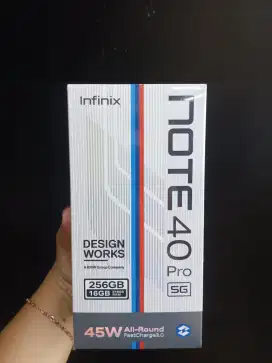 Infinix Note 40 Pro 5G 8/256 New masih segel