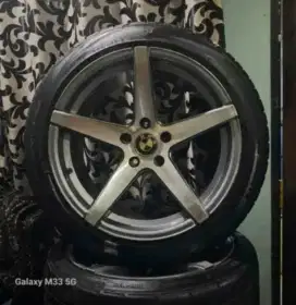 VELG BMW GRESS BAN BAGUS BAGUS