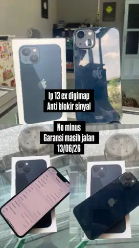 Iphone 13 128gb Garansi On Digimap