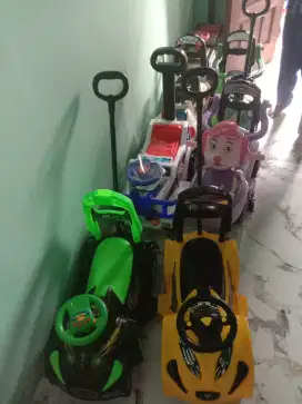 Mobil anak dorong cuci gudang murah
