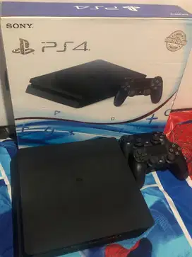 Ps 4 slim 1 tb full game 2 stik