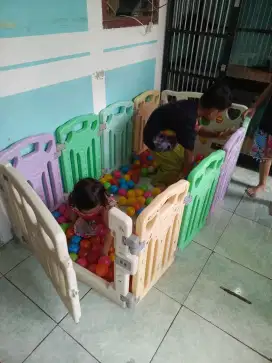 Mainan bayi || pagar bayi || mandi bola