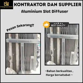 Aluminium Slot Diffuser Termurah