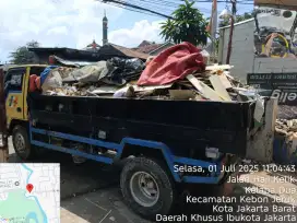 Jasa buang puing sampah