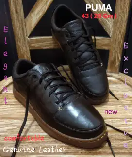 PUMA 43 Asli KuliT, Elegan, Eksklusif, Nyaman