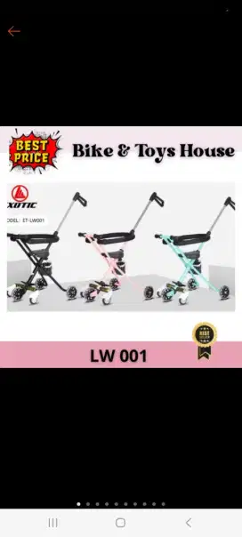 Stroller roda tiga pacific