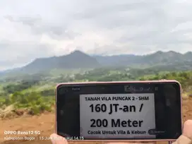 Jual tanah kavling shm di puncak 2 bogor