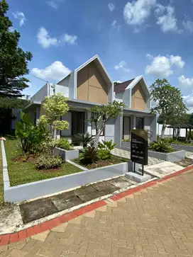 Rumah siap huni konsep bali dp 0 di bogor barat