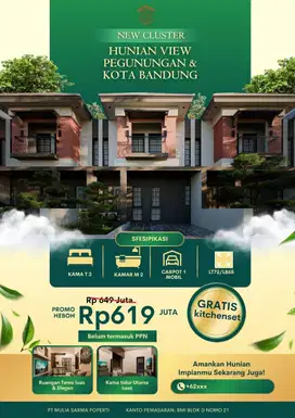 Rumah Modern dikawasan states Bandung Timur Cileunyi - jatinangor