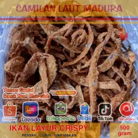 Camilan Laut Madura Ikan Layur Crispy Teman Santai dan Oleh-oleh