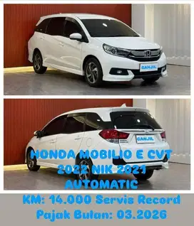 [ KM 14.000 ] MOBILIO E CVT 2021 AUTOMATIC 1.5 CC SIAP PAKAI B'GARANSI