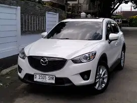 mazda cx5 2.5 GT at matic 2014 putih mulus bandung