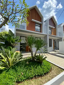 Rumah mezanine dp 0 konsep bali di bogor barat