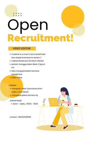 Video editor / content creator