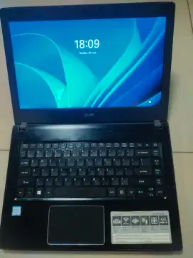 Dijual laptop Acer Intel I3-6006 Ram 8GB DDR4 SSD 256GB NVME WIN 11