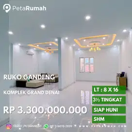 Ruko gandeng cantik komplek grand denai daerah denai dan mandala